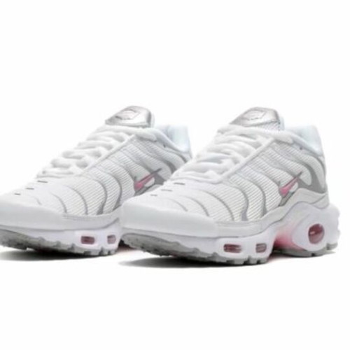 Nike Tn sneakers new, white and pink, athletic style