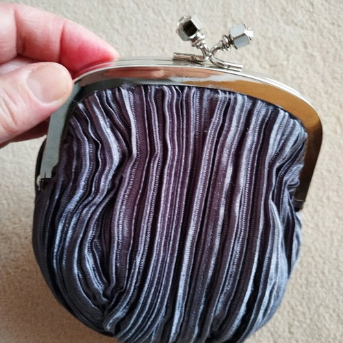 Evening bag new, shoulder, silver