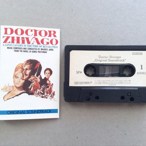 Doctor Zhivago Original Soundtrack cassette near mint, classical