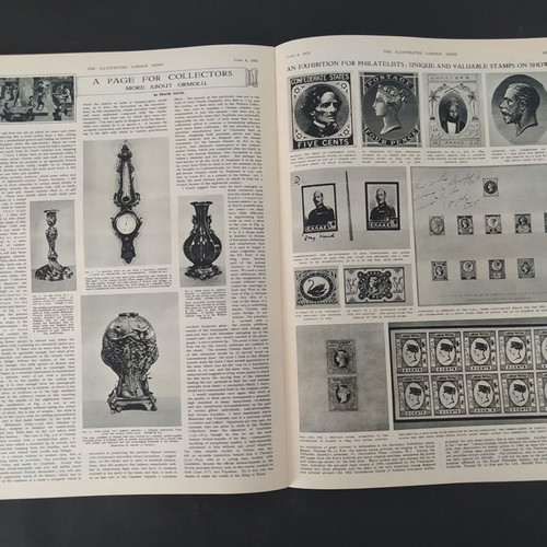 The Illustrated London News vintage magazine 1955