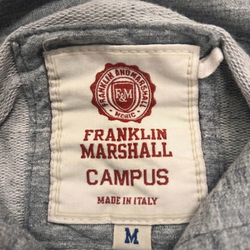 Franklin Marshall sleeveless sweatshirt like new, gray, size M