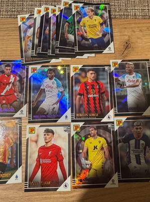 Κάρτες ποδοσφαίρου Panini Soccer Chronicles καινούργιες, πακέτο 17 τεμάχια 5 Rc