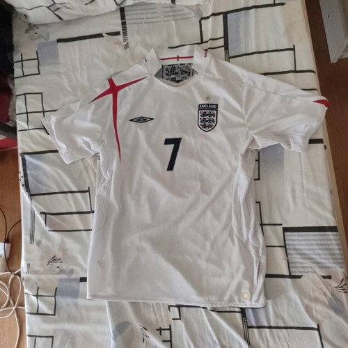 Beckham England Jersey used, authentic 2006 World Cup