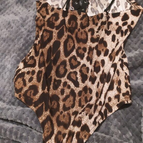 Leopard bodysuit like new