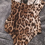 Leopard bodysuit like new