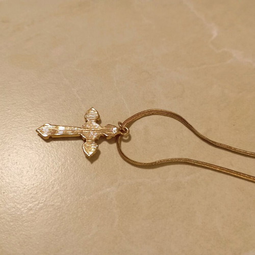 Cross aforetos gold color like new