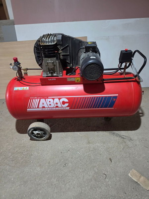 Αεροσυμπιεστης ABAC 270 λίτρα 4 άλογα μεταχειρισμένος σαν καινούργιος
