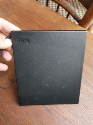 Vintage IBM floppy disk used