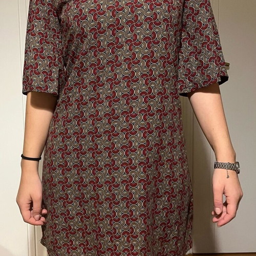 Badila printed dress like new, multicolored, size M