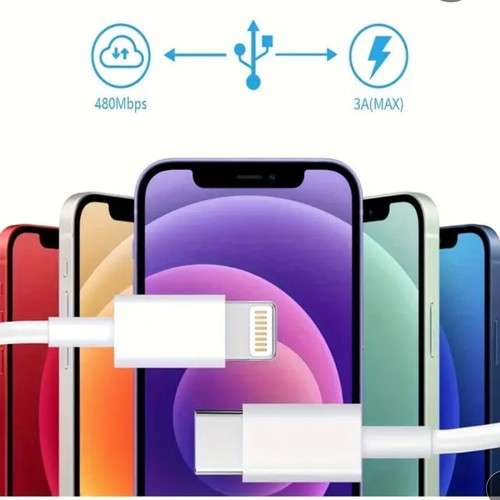 Type-C to Lightning Data-Charging Cable !!
