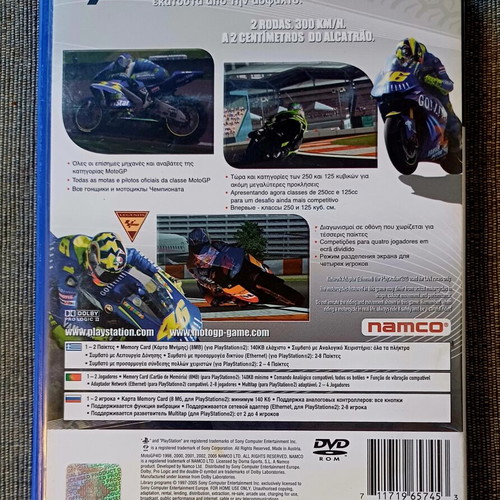 MotoGP4 PlayStation 2 game used, complete