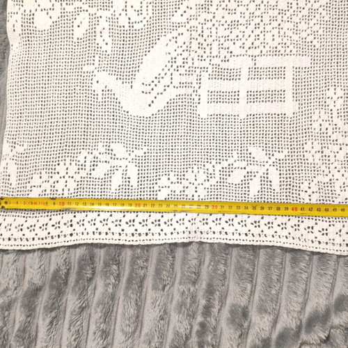Crochet knit handmade new for curtain