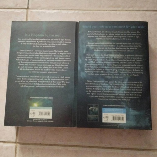 Lady Midnight and Lord of Shadows books by Cassandra Clare, The Dark Artifices
