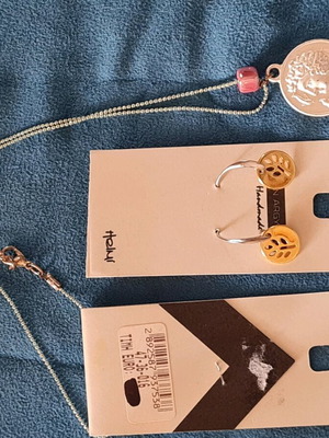 Helmi pendant earrings set new faux short dangle earrings