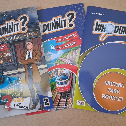 WhoDunnit? 2 Teacher's Coursebook Set with Writing Booklet Β Senior