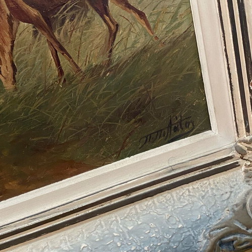 Pilate oil painting with a wonderful frame
