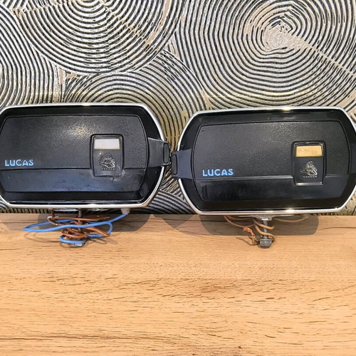 Lucas LR8 fog lights used, original pair