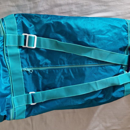 Black Star backpack green like new, made in Italy