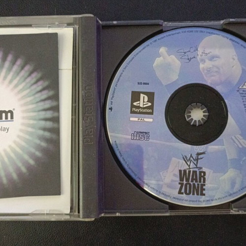 WWF Warzone PS1 game