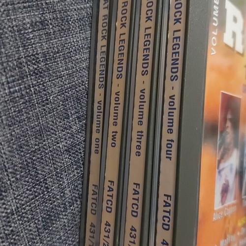 Great Rock Legends CD collection used, pack of 4 original discs