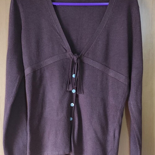 Azzurro Brown Cardigan L used