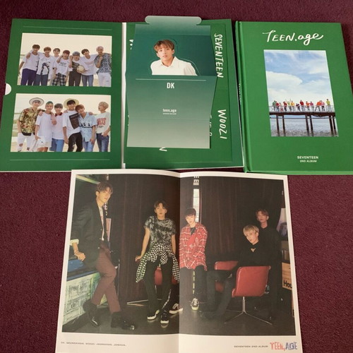 Seventeen Teen Age album used, green version