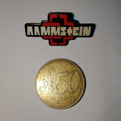 Rammstein pin used