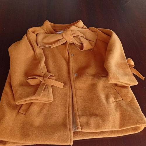 Girls' Panofori like new, size 110, mustard, JINXING