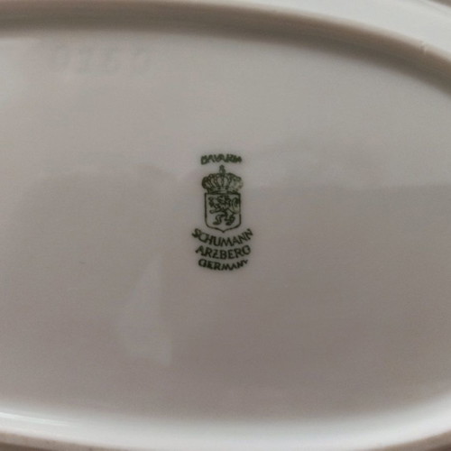 Bavaria porcelain platters Germany set of 6 pieces excellent condition