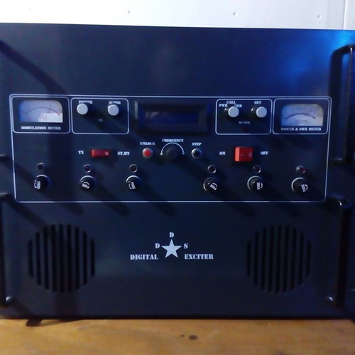 Medium Wave Transmitter like new, 510-1710 Khz, 0-600 Watt, Am Stereo