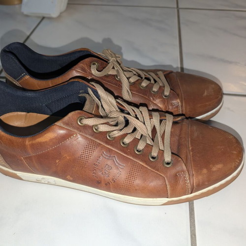 Camel men's shoes used, casual, size 47, gray and brown, 2 pairs