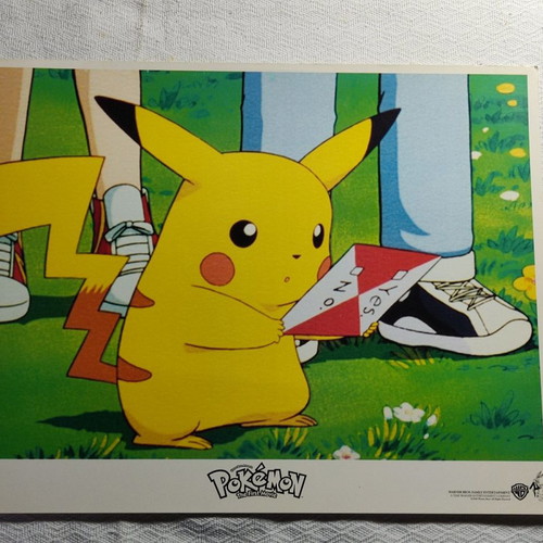 Pokémon The First Movie paper movie posters like new