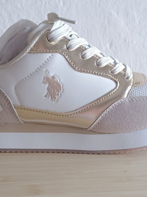 U.S. Polo Assn. Sacha sneakers beige gold