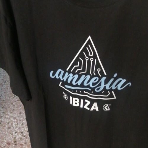 Amnesia Ibiza unisex t-shirt, size 2XL