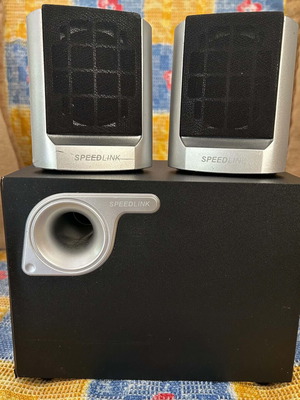 Speedlink Mace 2.1 Subwoofer System SL-8204-SBK like new