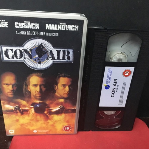 Con Air VHS used, English version without subtitles