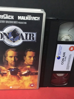 Con Air VHS used, English version without subtitles