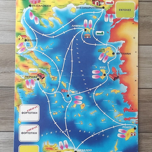 Nautemporio board game by MIKA, complete