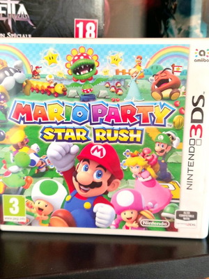 Mario Party Star Rush 3DS like new, complete, English version
