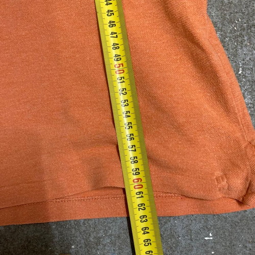 Ralph Lauren Polo shirt, orange, custom fit, size S-L (14-16)