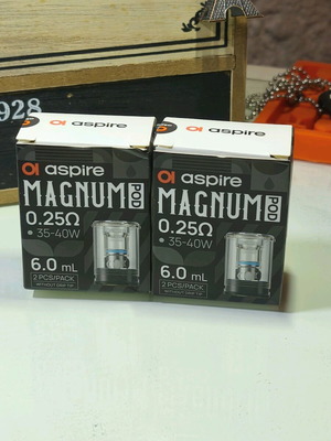 Aspire Magnum Pod 0.25Ω Pack of 5 New