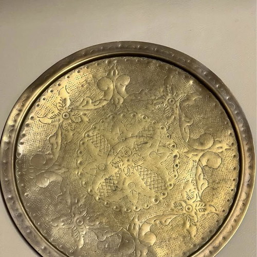 Copper tray 30cm used