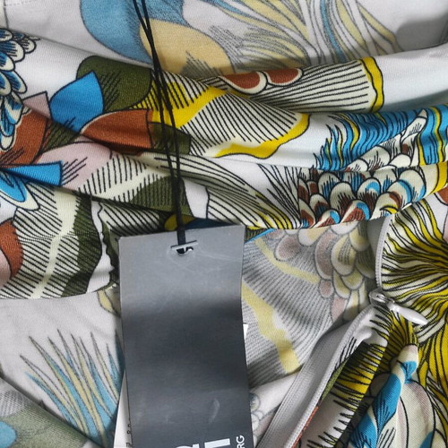 Vintage Top Ice Iceberg με Χιαστί Πλάτη και Floral Print, Καινούργιο