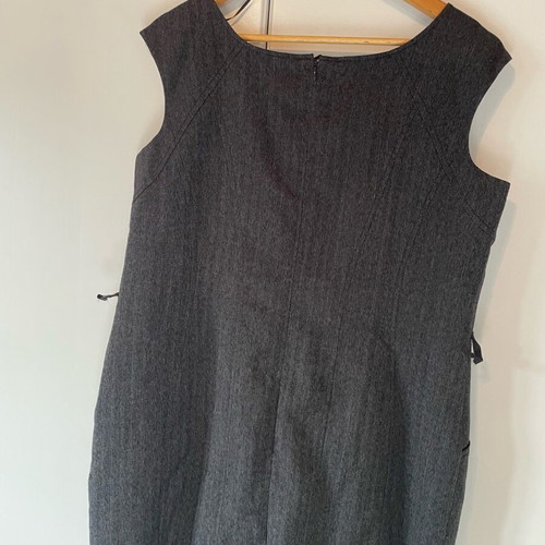 Next ladies suit size 46 like new, black and grey