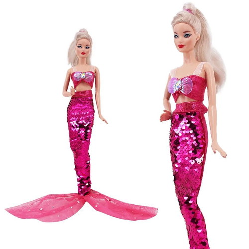 Mermaid Princess 2 Doll Dress for 29cm Dolls New