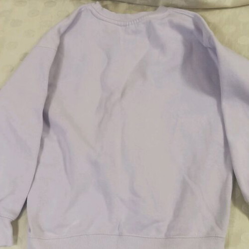 Zara winter sweatshirt for girl 9-10 years like new, purple