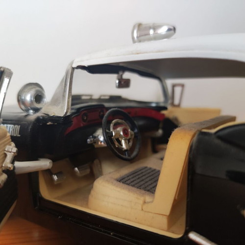 Buick Century 1955 police car 1:18 scale diecast model used