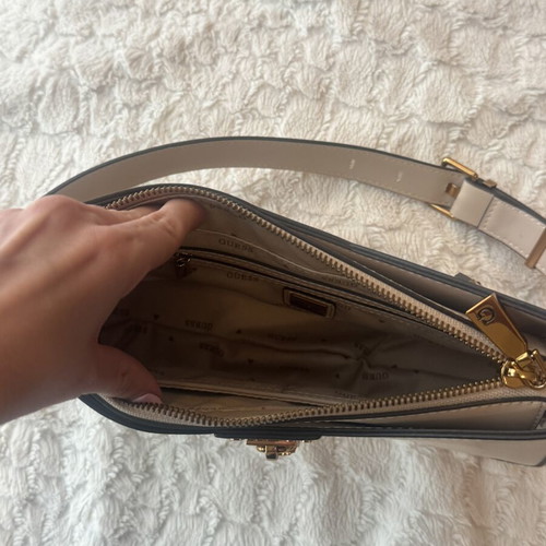 Guess Ginevra Elite Shoulder Bag like new, beige pink