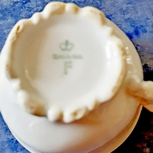 Fürstenberg tea cups old, set of 2