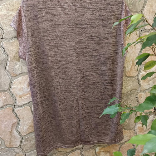 Bonprix blouse l-xl like new with stretchy shiny fabric